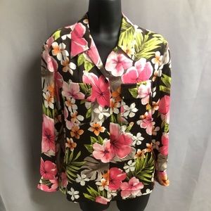 Tommy Bahama XS Women’s Floral Silk Blouse